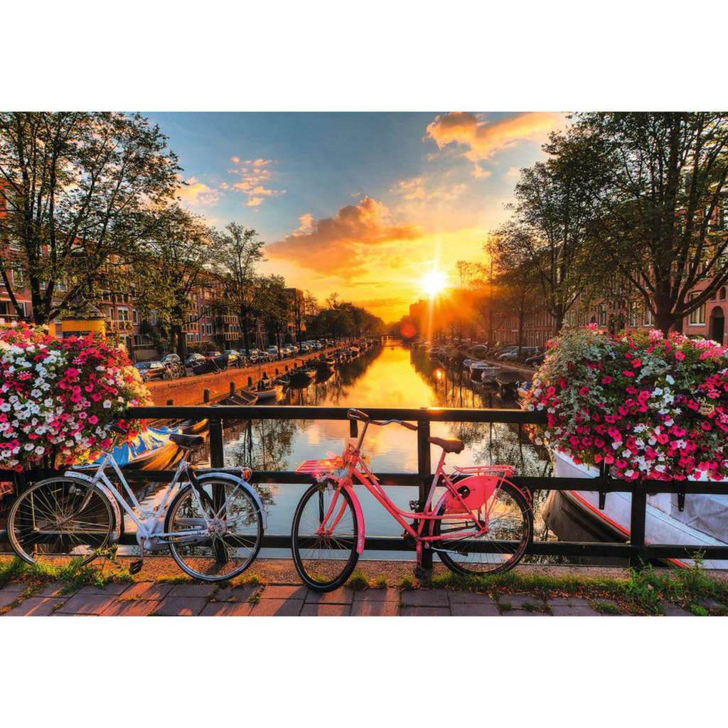 Feel Well & Puzzle - Fahrräder in Amsterdam