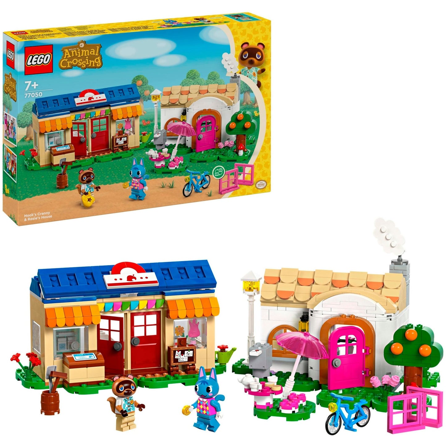 LEGO 77050 Animal Crossing Nooks Laden & Sophies Haus, Konstruktionsspielzeug