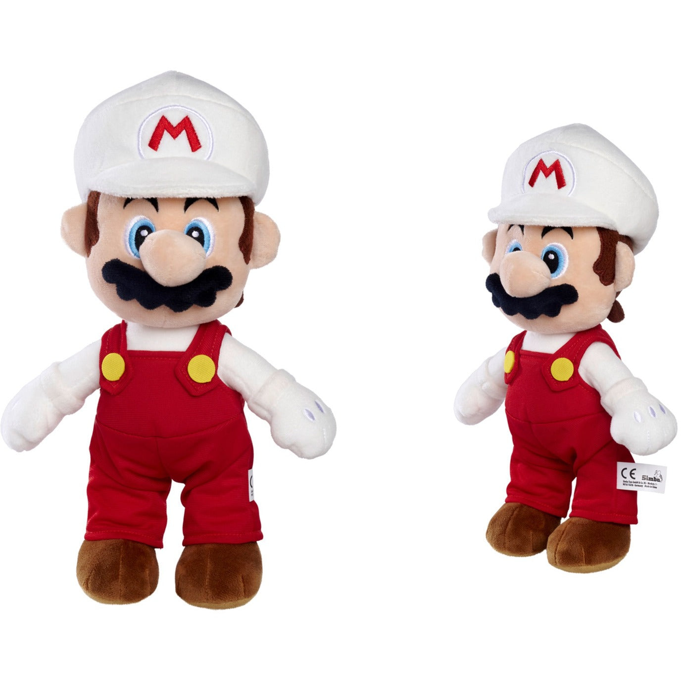 Simba Super Mario - Feuer Mario Plüsch (30 cm)