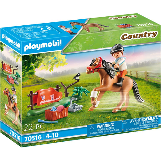 PLAYMOBIL 70516 Country Sammelpony "Connemara", Konstruktionsspielzeug