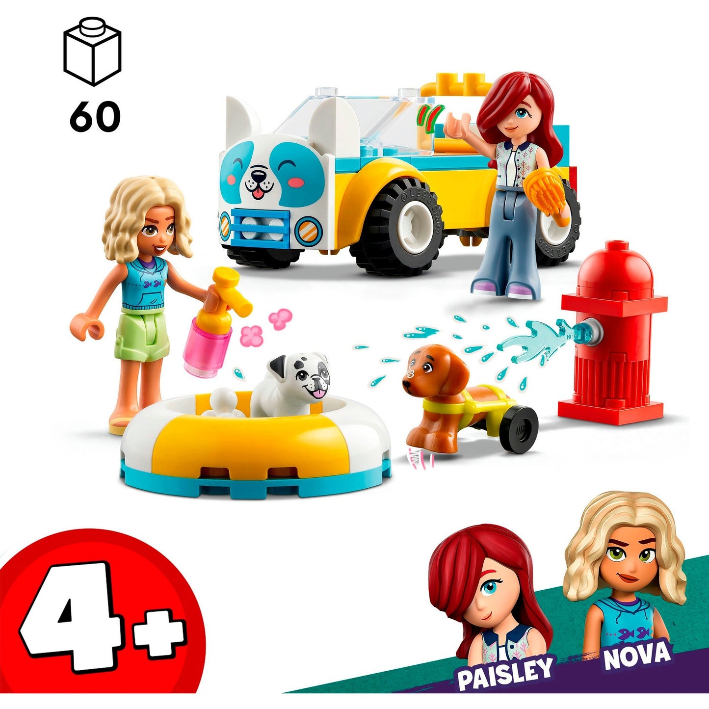 LEGO 42635 Friends Mobiler Hundesalon, Konstruktionsspielzeug