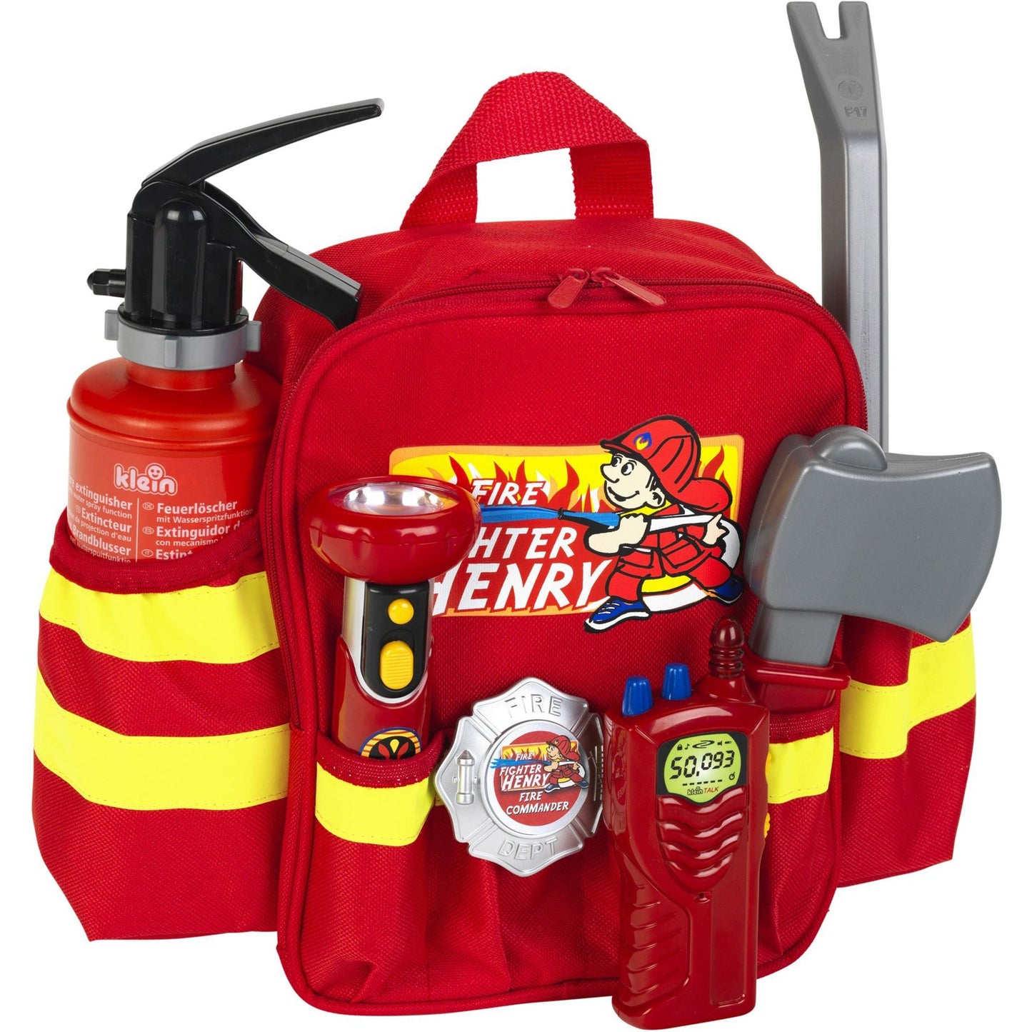 Theo Klein Fire Fighter Henry Feuerwehr-Rucksack