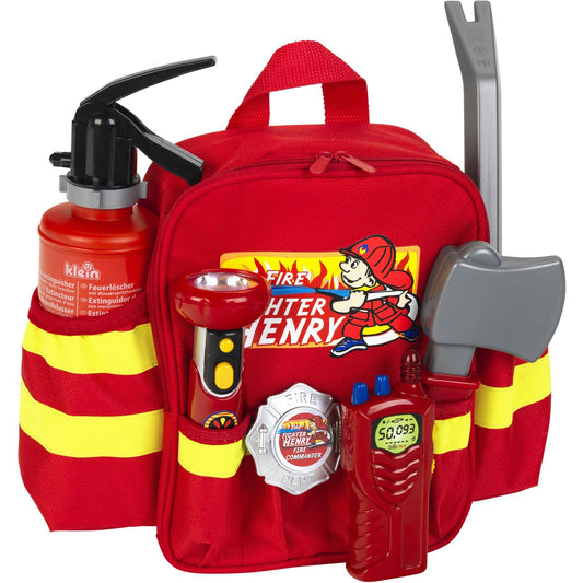 Theo Klein Fire Fighter Henry Feuerwehr-Rucksack