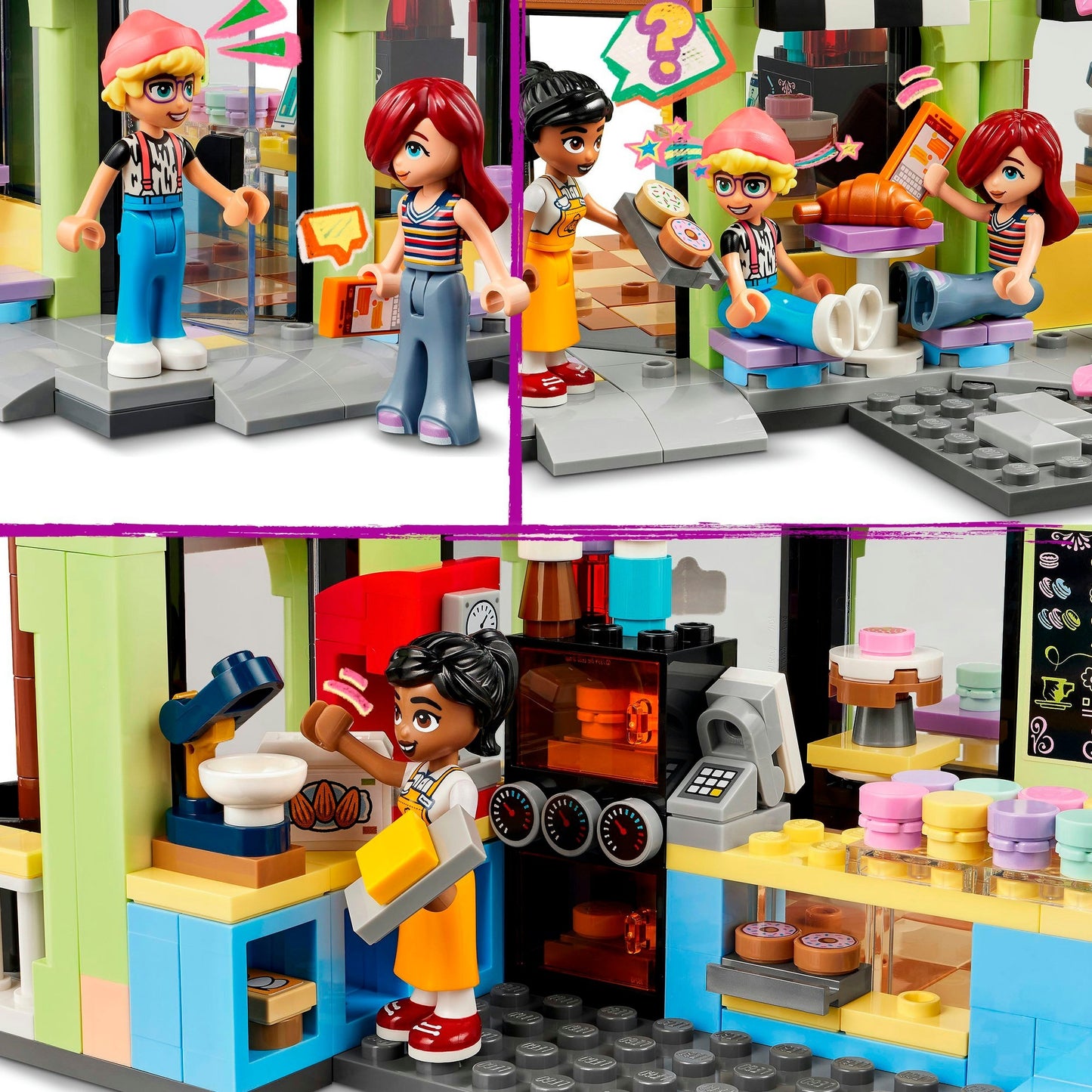 LEGO 42618 Friends Heartlake City Café, Konstruktionsspielzeug