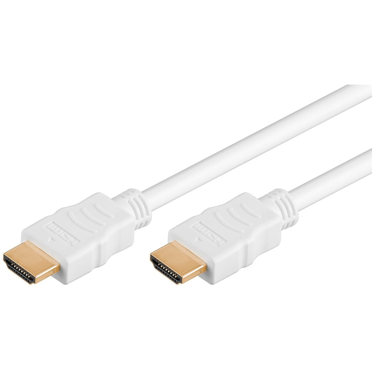 Goobay High-Speed-HDMI Kabel mit Ethernet (weiss, 5 Meter)