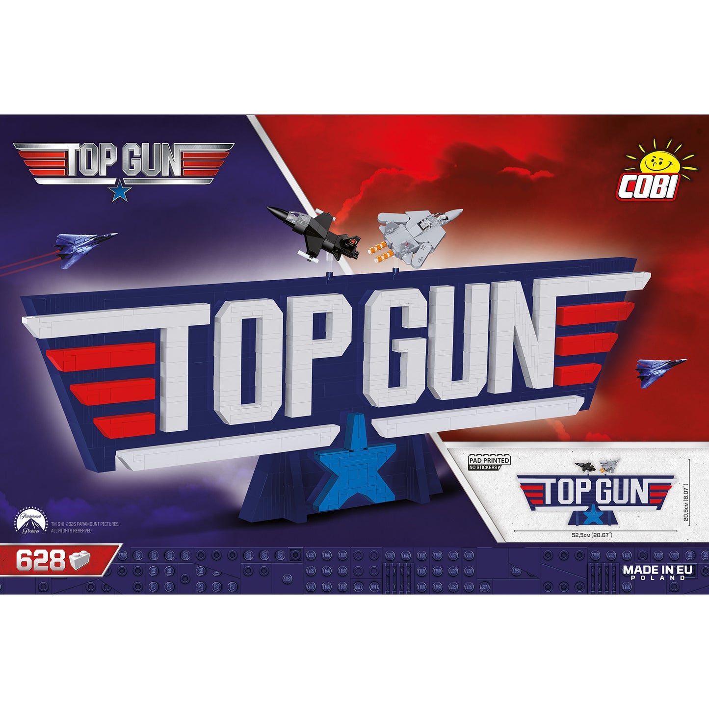 Top Gun Logo, Konstruktionsspielzeug