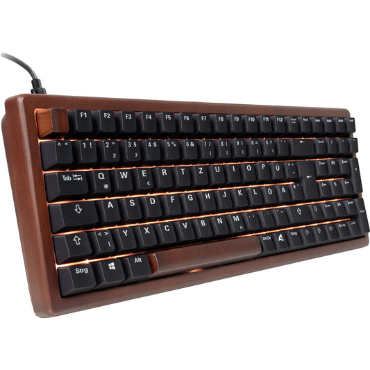 SKILLER SGK50 S2 Wood PBT, Gaming-Tastatur