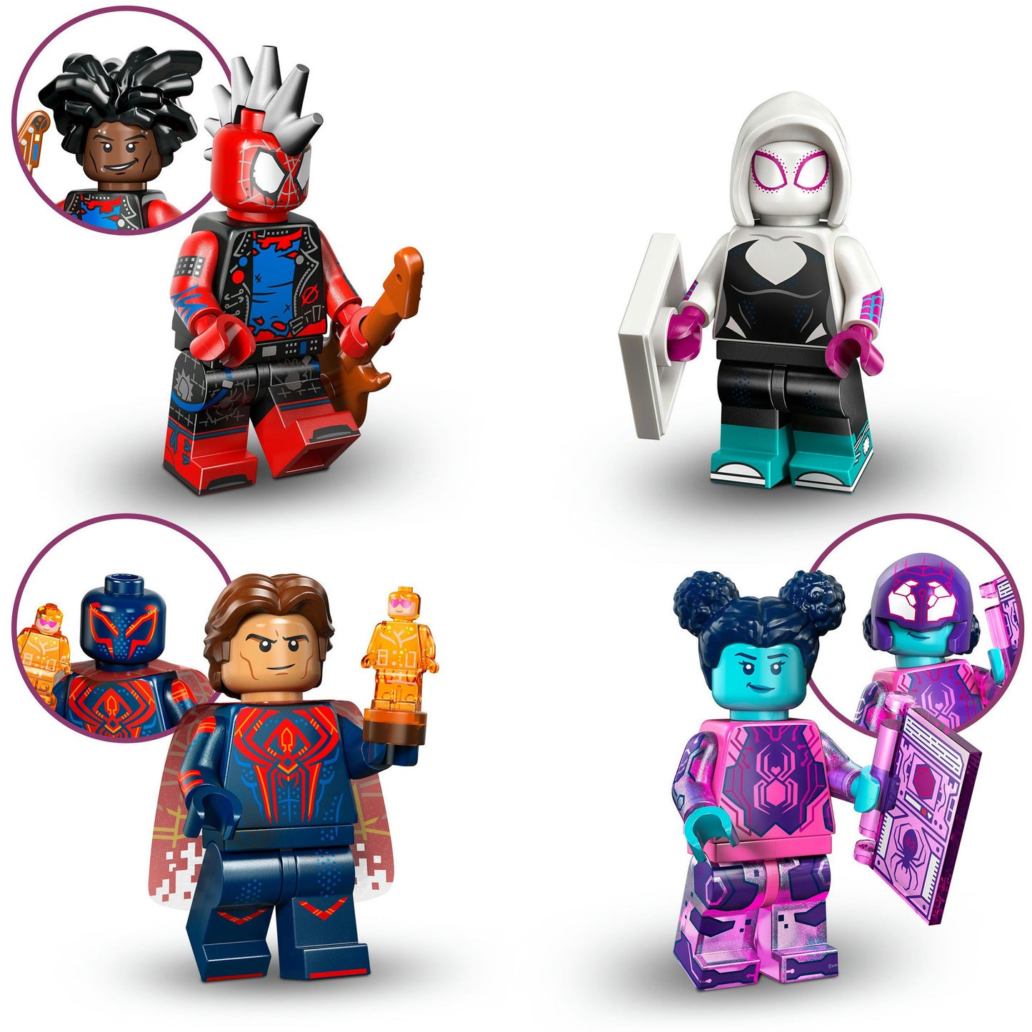 71050 Minifigures Spider Man: Across the Spider-Verse, Konstruktionsspielzeug