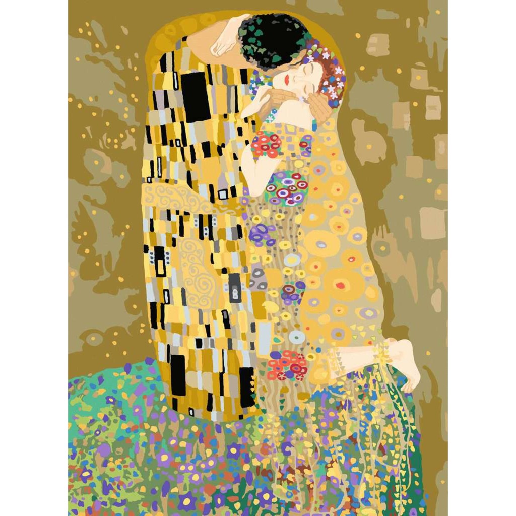 Ravensburger CreArt ART Collection - The Kiss (Klimt), Malen