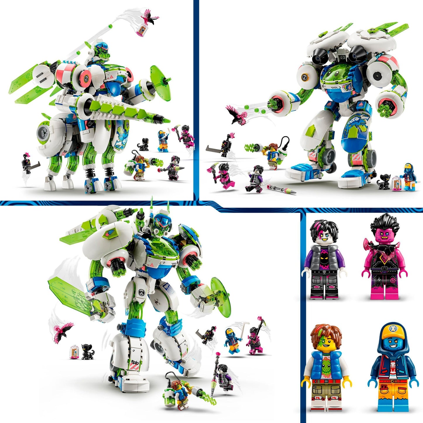 LEGO 71485 DREAMZzz Mateo und Z-Blob der Ritter-Mech, Konstruktionsspielzeug