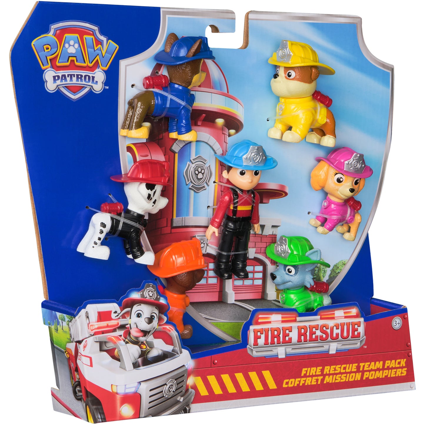 Paw Patrol Fire Rescue - Figuren Geschenkset, Spielfigur