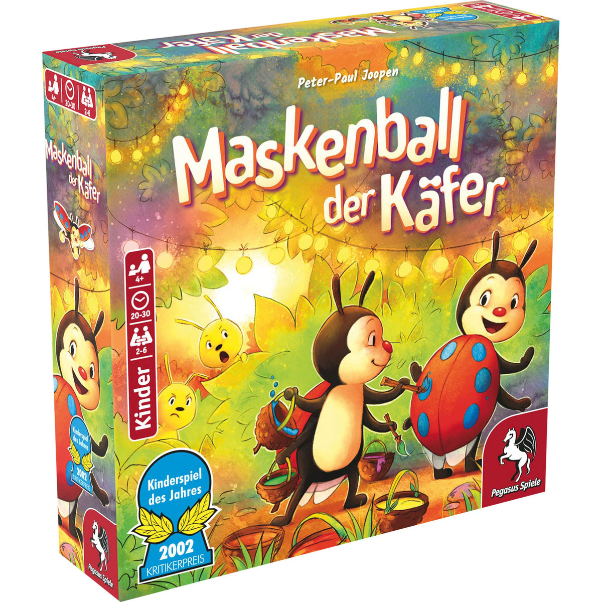 Maskenball der Käfer, Brettspiel