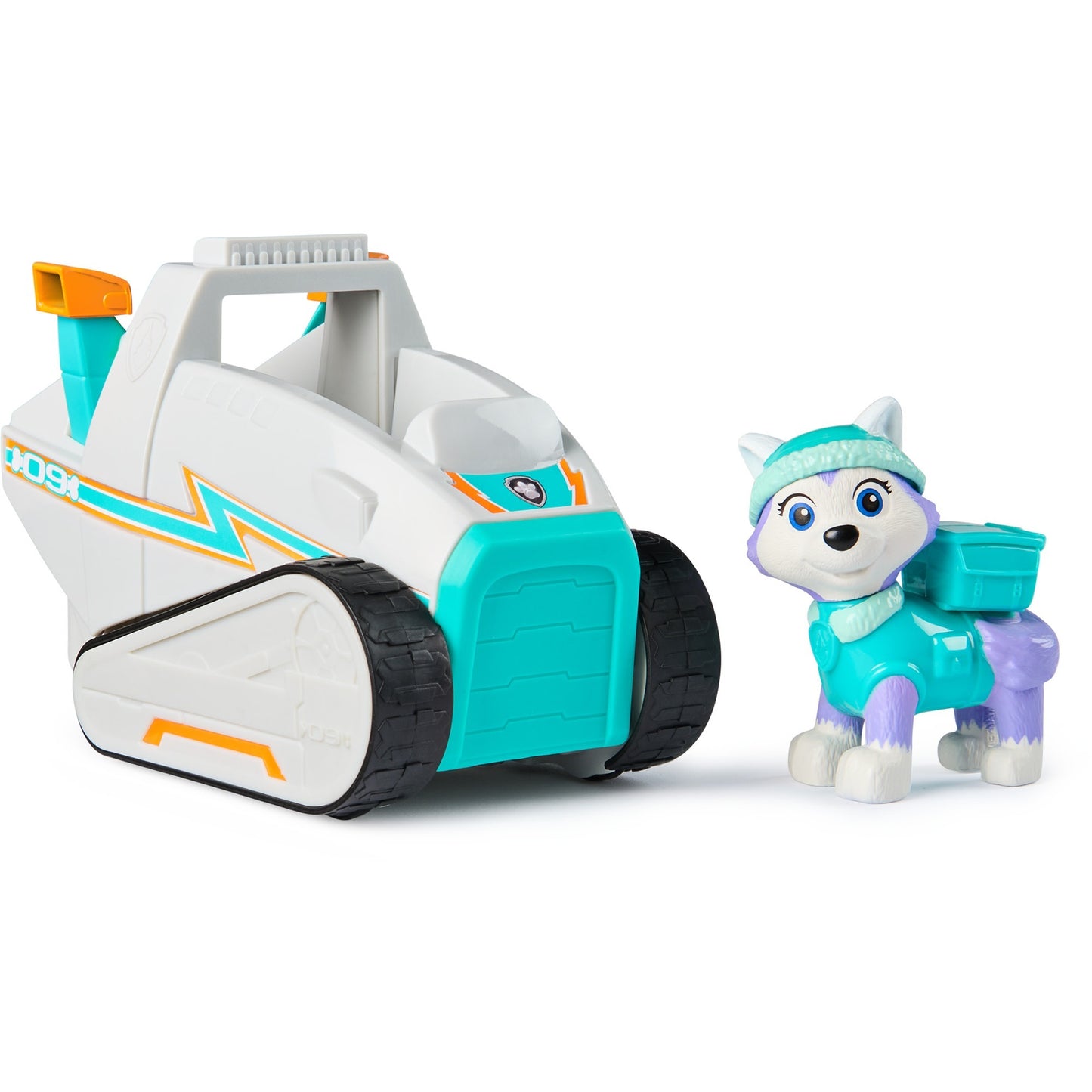 Paw Patrol - Schneemobil mit Everest Spielfigur, Spielfahrzeug