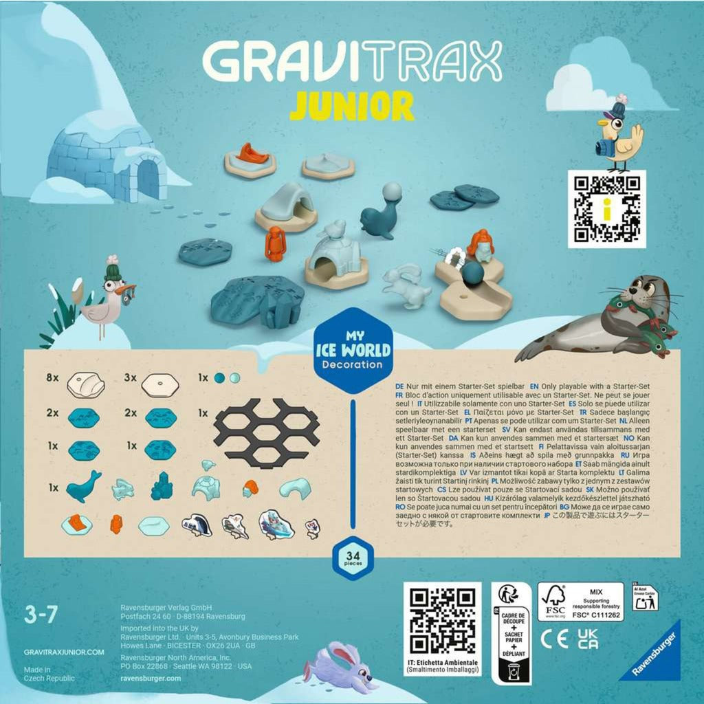 Ravensburger GraviTrax Junior Erweiterung Ice, Bahn