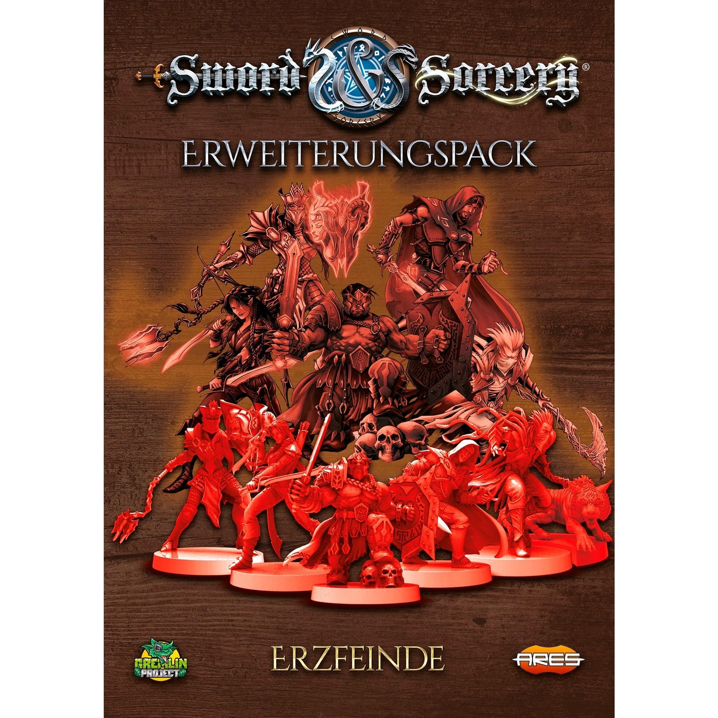 Asmodee Sword & Sorcery: Die Alten Chroniken - Erzfeinde, Brettspiel