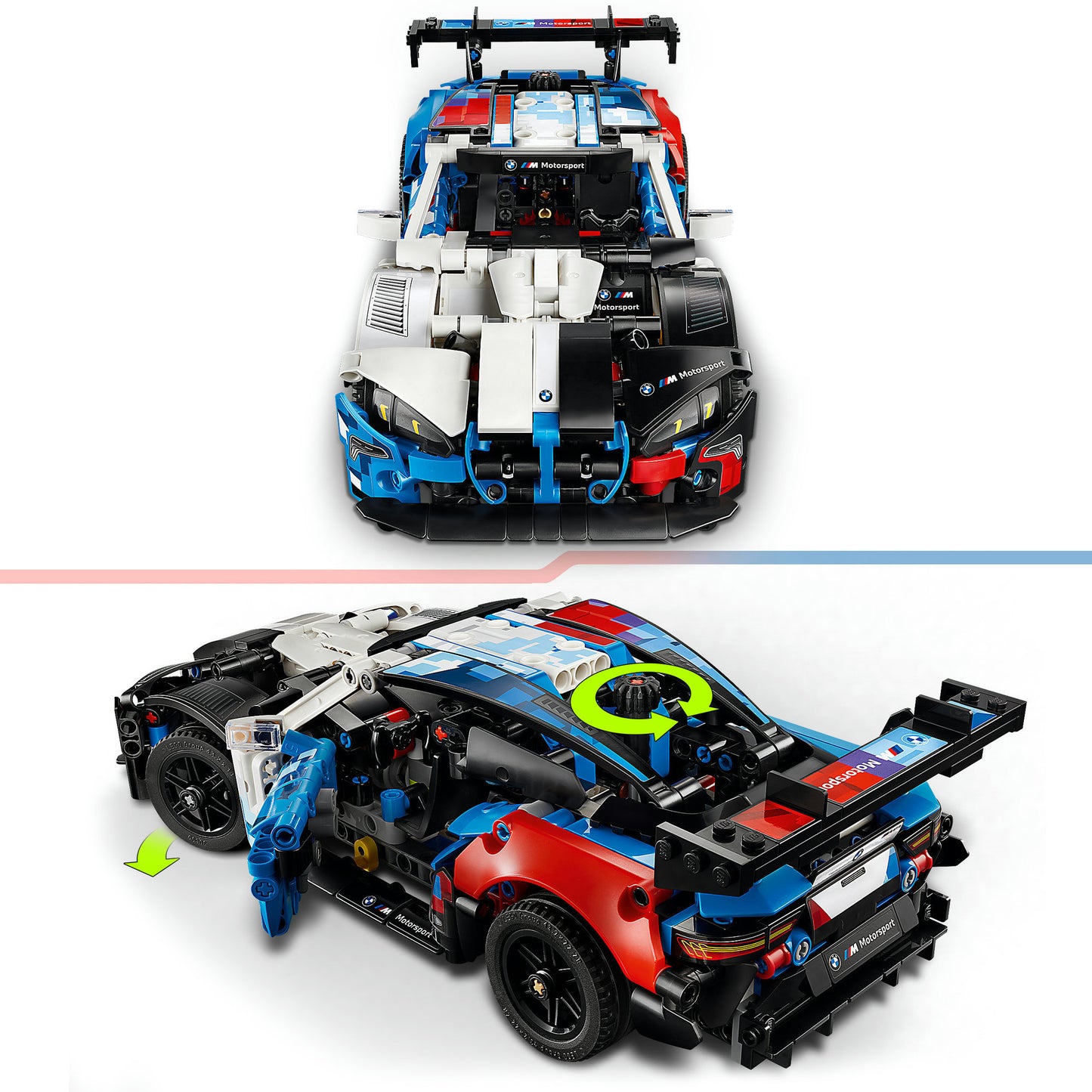 42226 Technic BMW M4 GT3 EVO Rennwagen, Konstruktionsspielzeug
