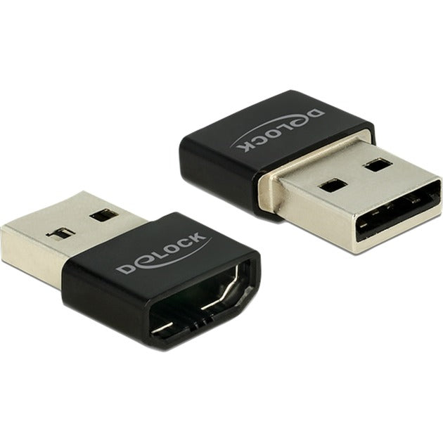 DeLOCK USB 2.0 Adapter, USB-A Stecker > HDMI Buchse (schwarz, unterstützt alle MHL Versionen)