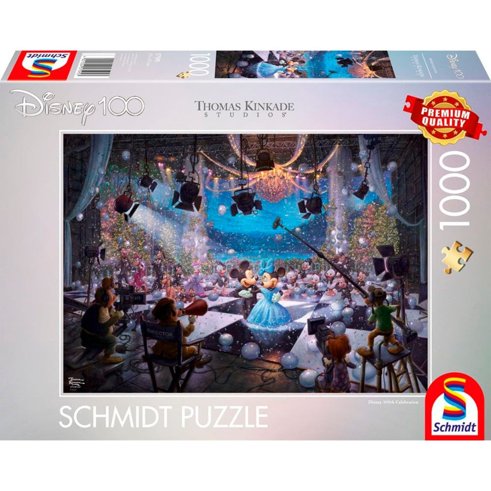 Schmidt Spiele Thomas Kinkade Studios: Disney 100th Celebration Sonderedition 1 (1000 Teile)