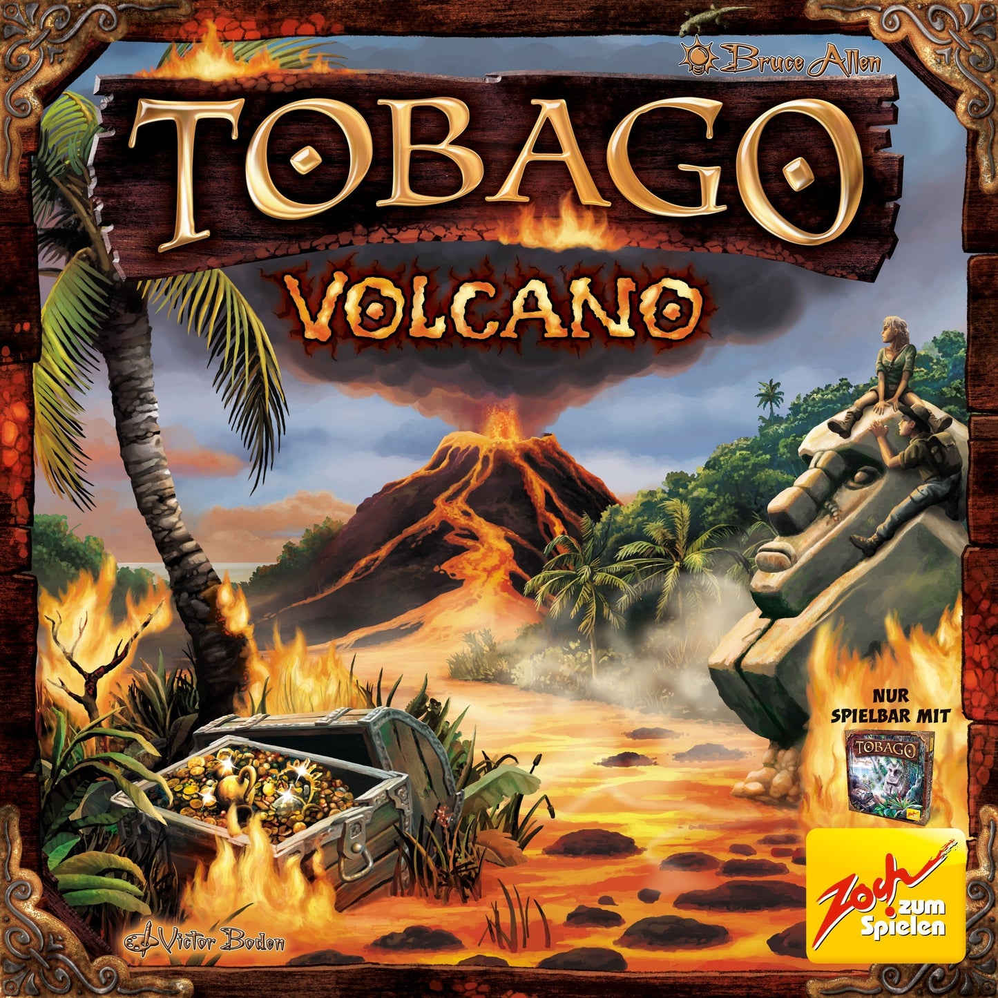 Zoch Tobago Volcano, Brettspiel