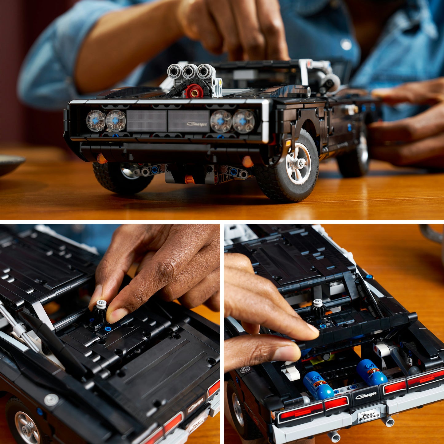 42231 Technic Fast and Furious Dodge Charger R/T Auto, Konstruktionsspielzeug
