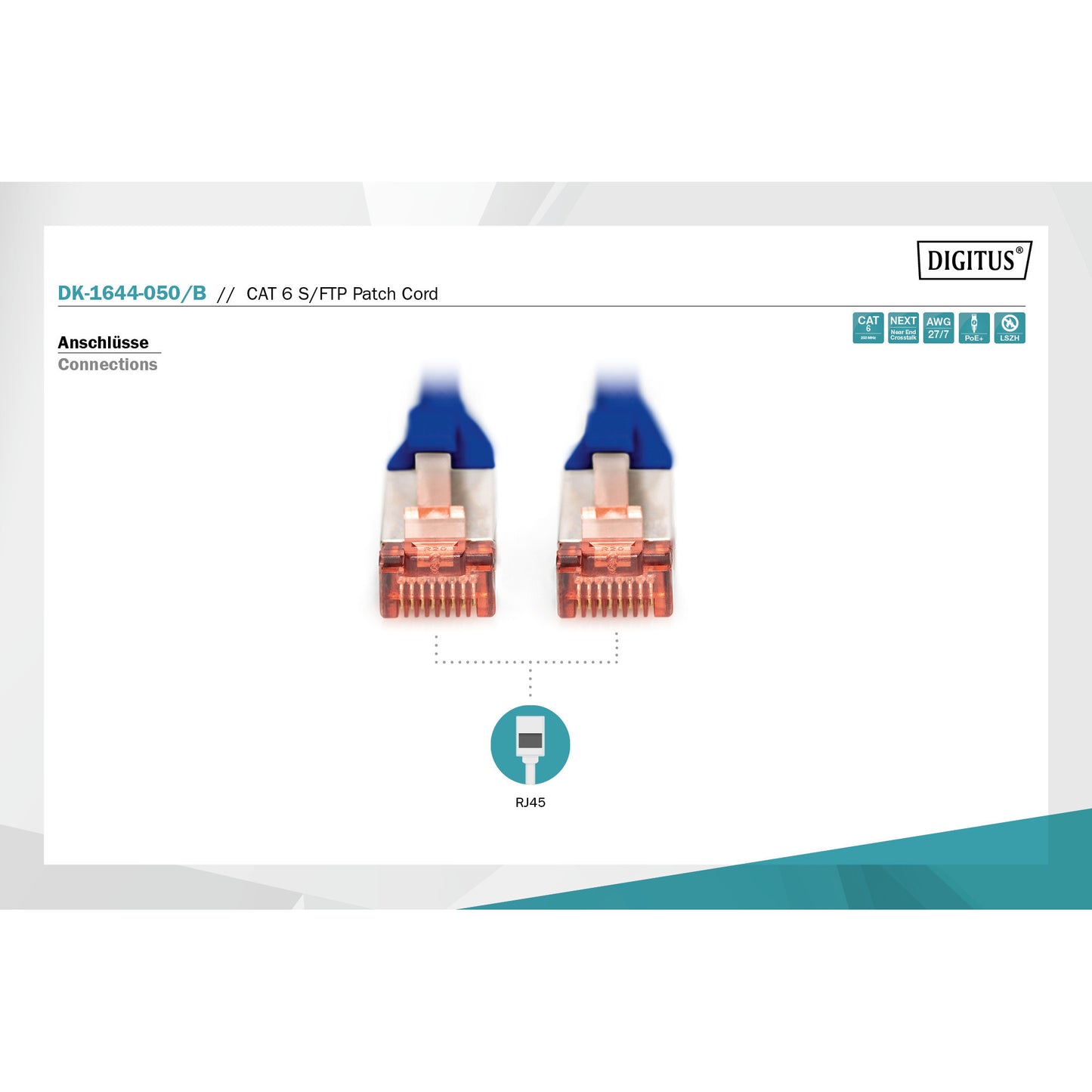 Patchkabel CAT 6 S/FTP 5m