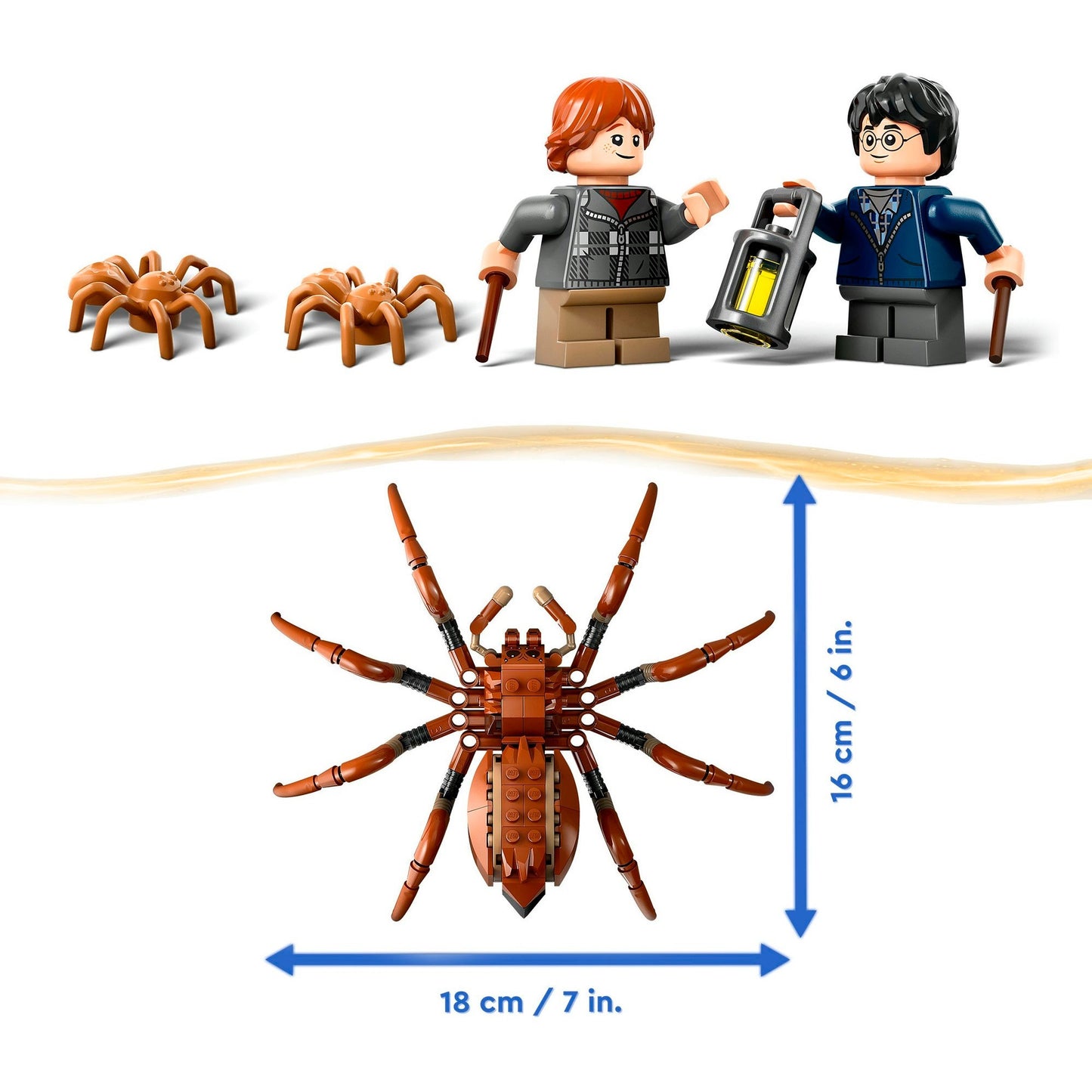 LEGO 76434 Harry Potter Aragog im Verbotenen Wald, Konstruktionsspielzeug