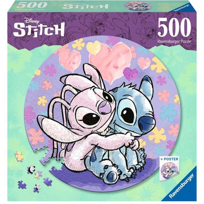 Ravensburger Circle of Colors Rundpuzzle Stitch (500 Teile)