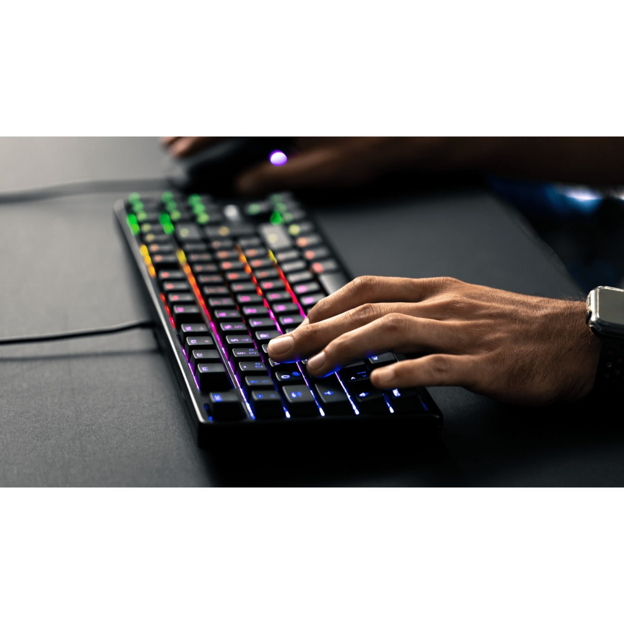 Cherry G80-3000N RGB TKL (schwarz, DE-Layout, Cherry MX Silent Red)