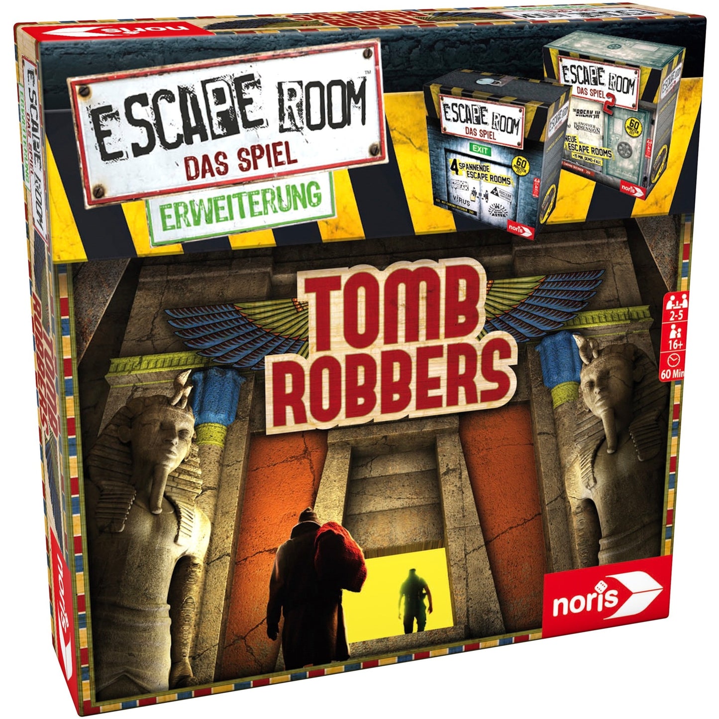 Noris Escape Room - Das Spiel Tomb Robbers, Partyspiel