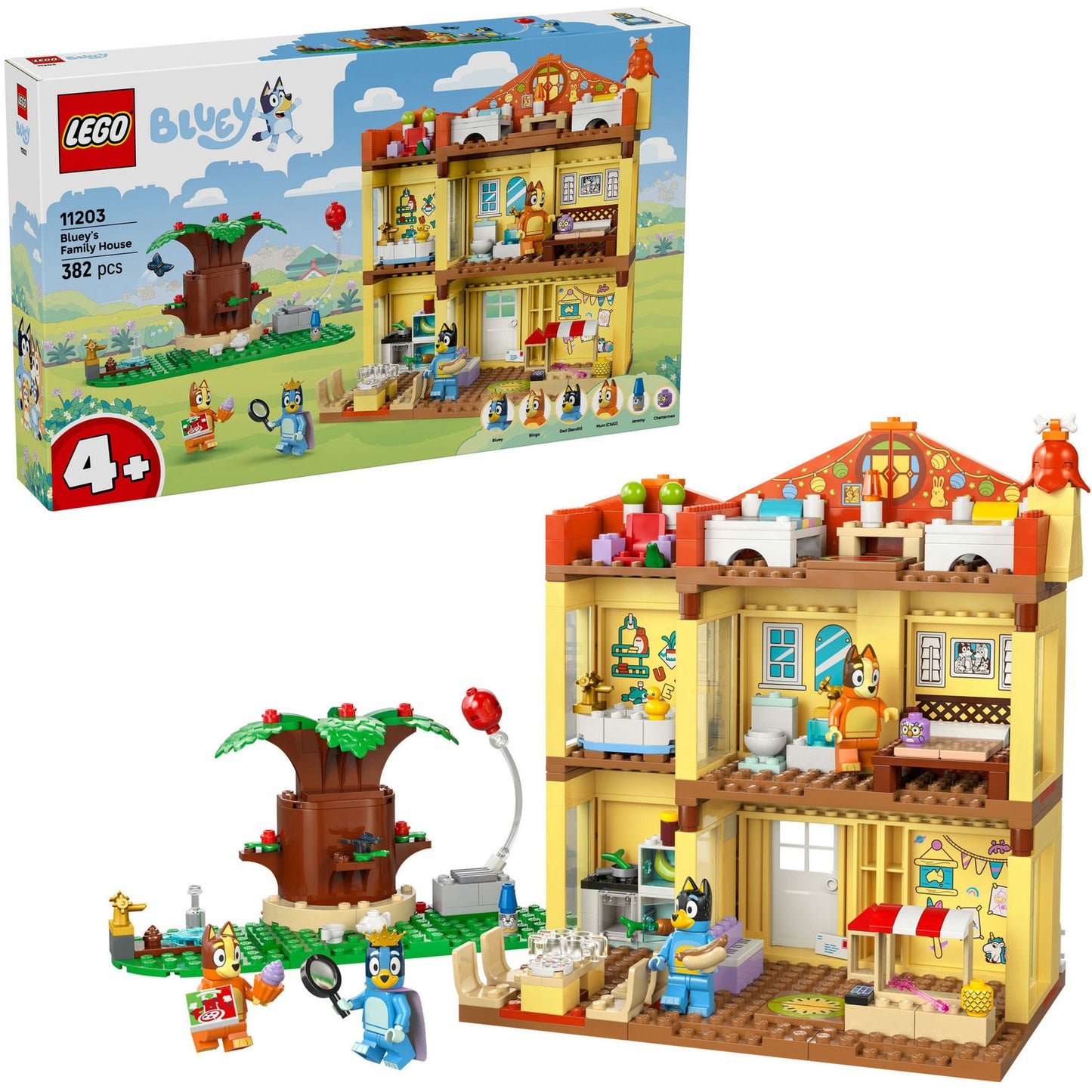 11203 Bluey - Blueys Haus, Konstruktionsspielzeug