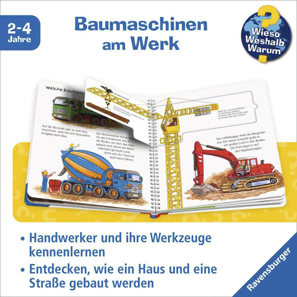 Wieso? Weshalb? Warum? junior Band 7 - Die Baustelle, Lernbuch