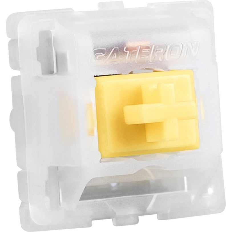 Sharkoon Gateron Cap Milky-Yellow Switch-Set (gelb/weiss, 35 Stück)