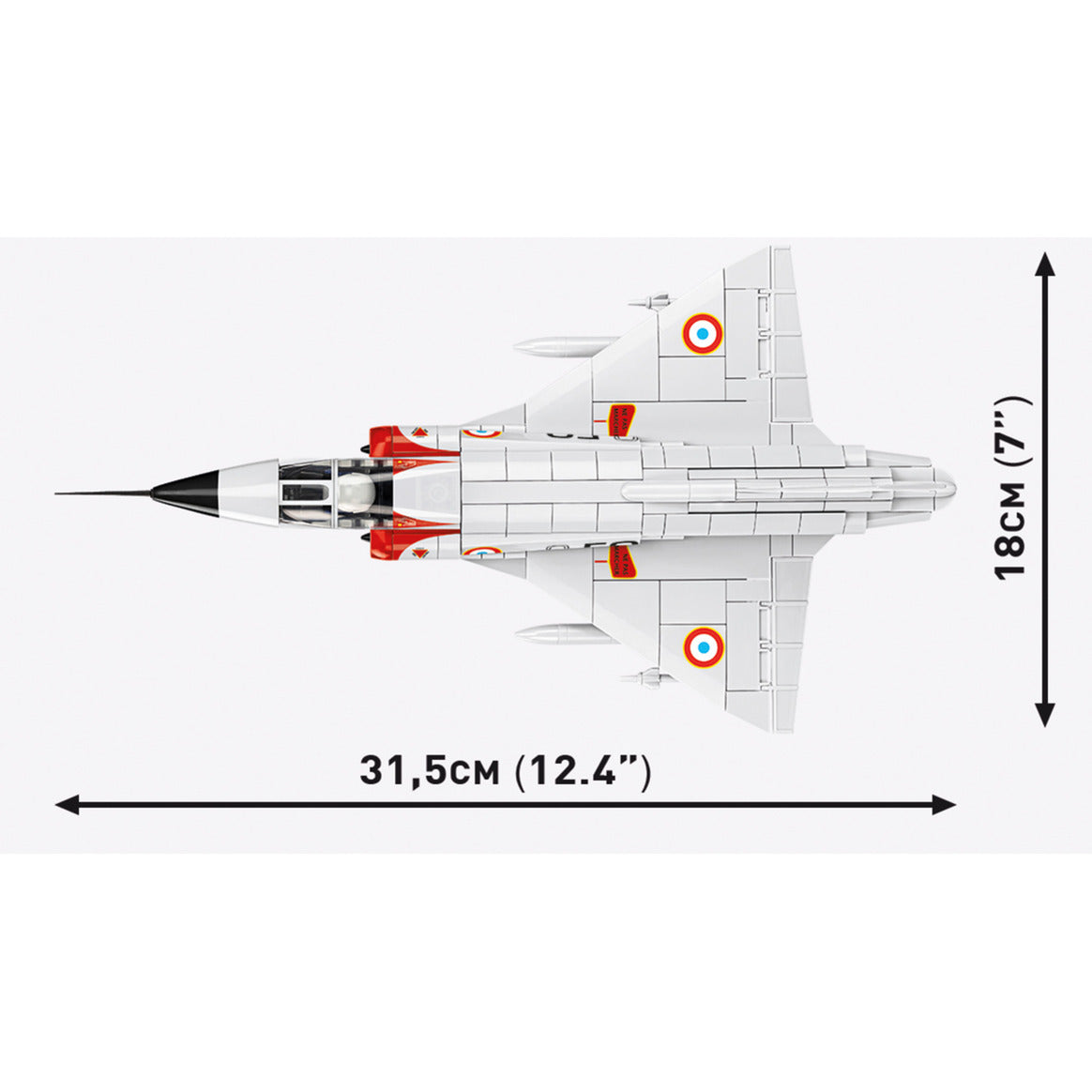 Mirage IIIC, Konstruktionsspielzeug