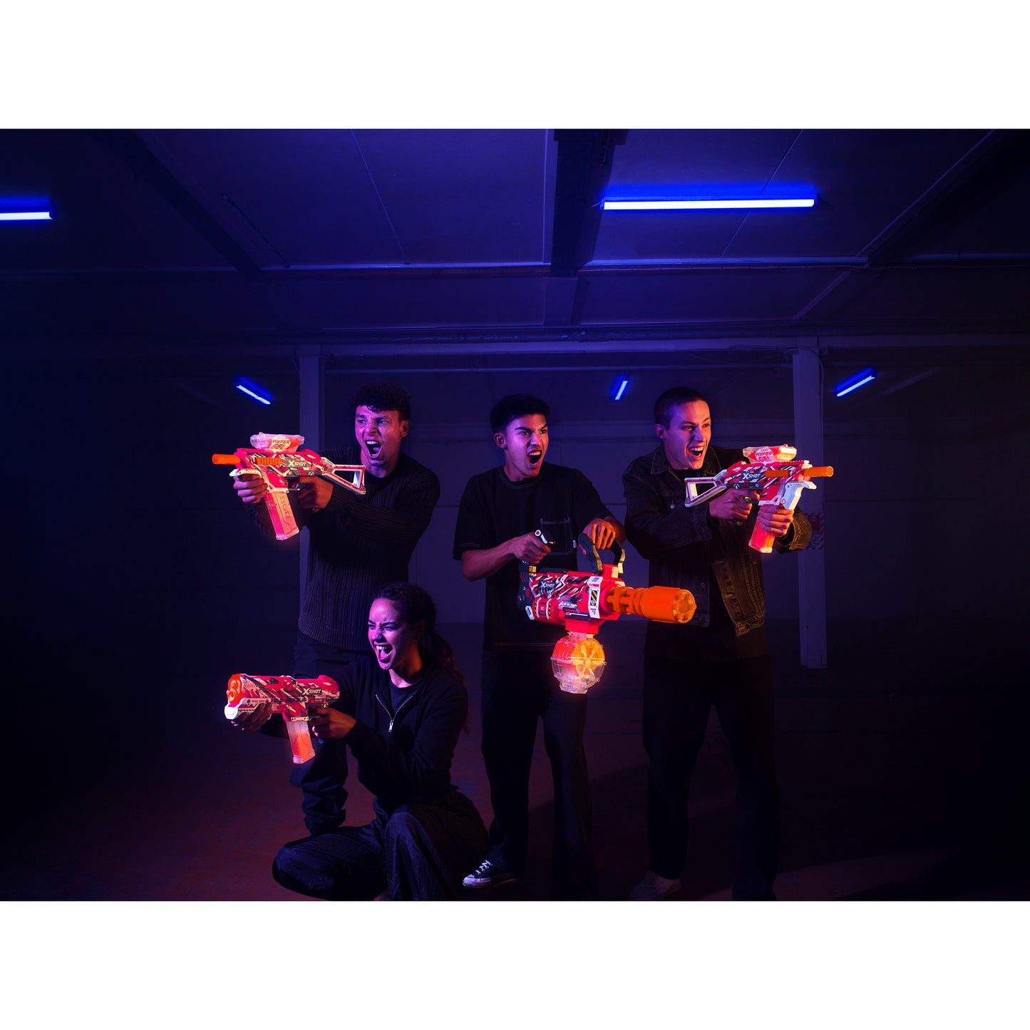 XSHOT Hyper Gel Gattlin Blaster, Gel-Blaster