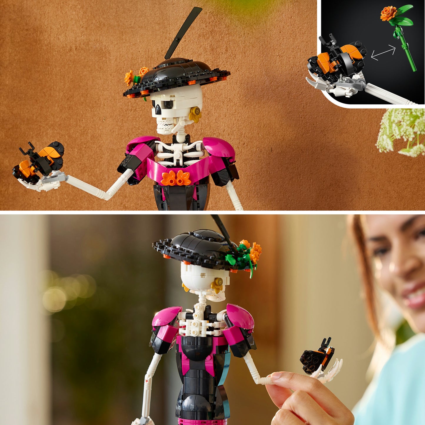 21372 Ideas La Catrina, Konstruktionsspielzeug