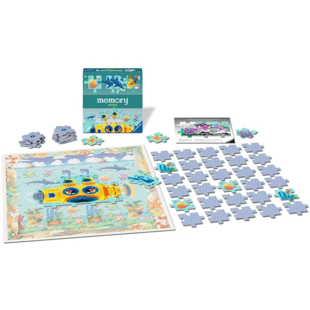 memory Puzzle Unterwasserwelt, Brettspiel