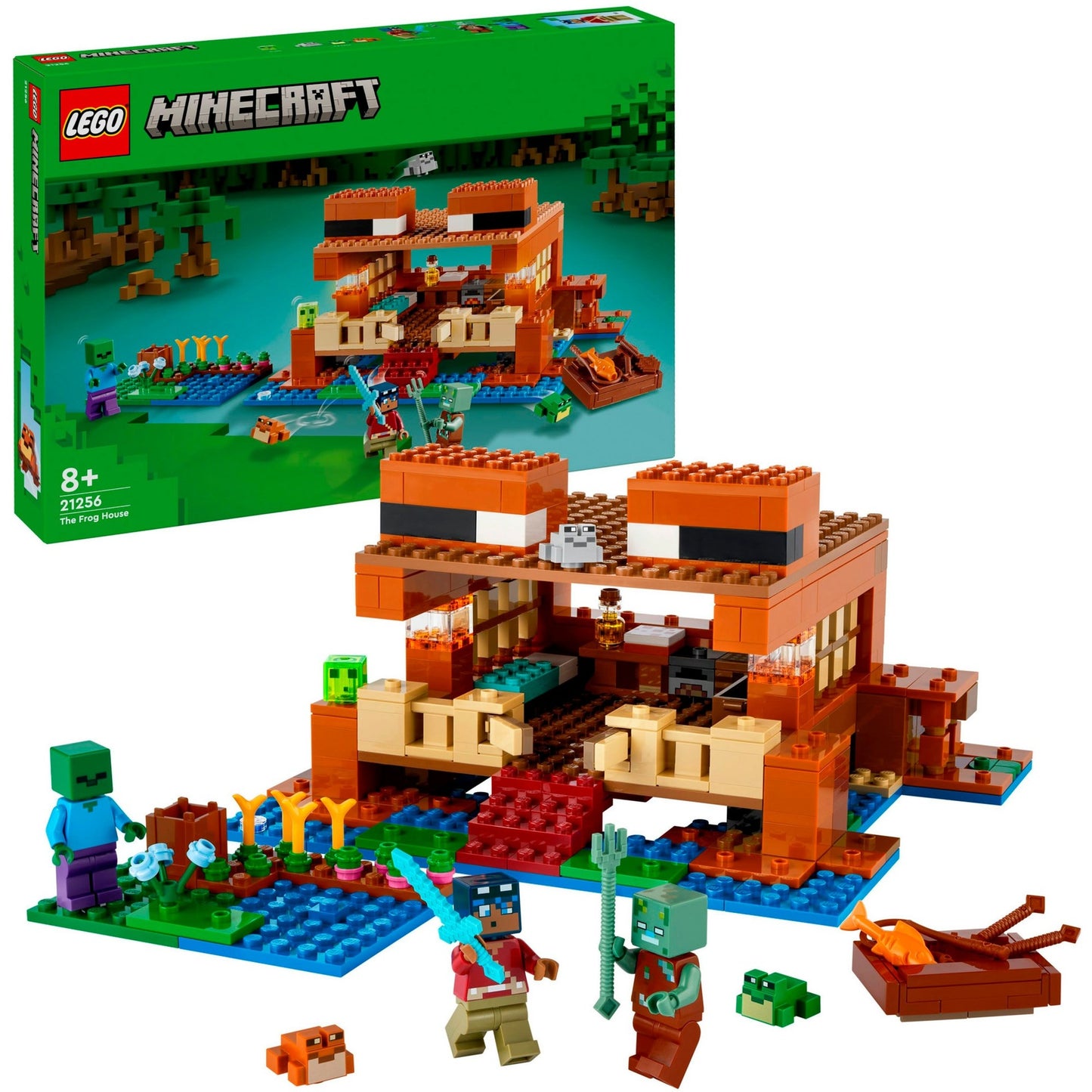 LEGO 21256 Minecraft Das Froschhaus, Konstruktionsspielzeug