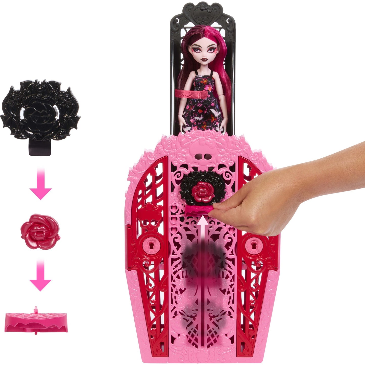Monster High Verborgene Schätze Monster Mysteries Draculaura, Puppe