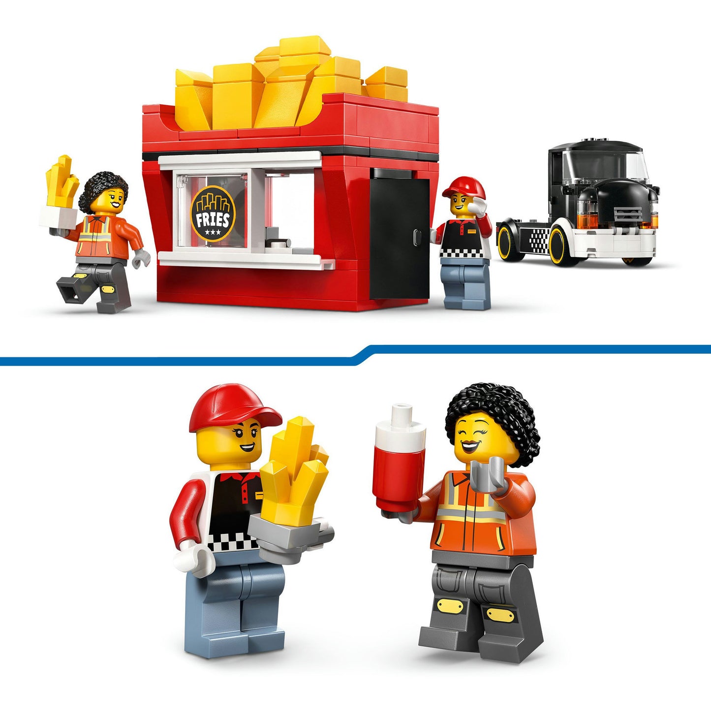 60488 City Pommes-Truck, Konstruktionsspielzeug