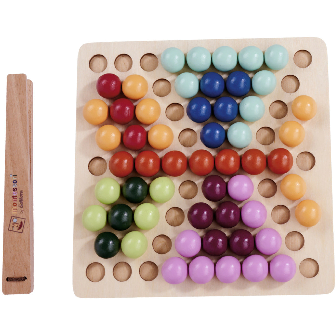 Montessori Sortierperlen, Geschicklichkeitsspiel