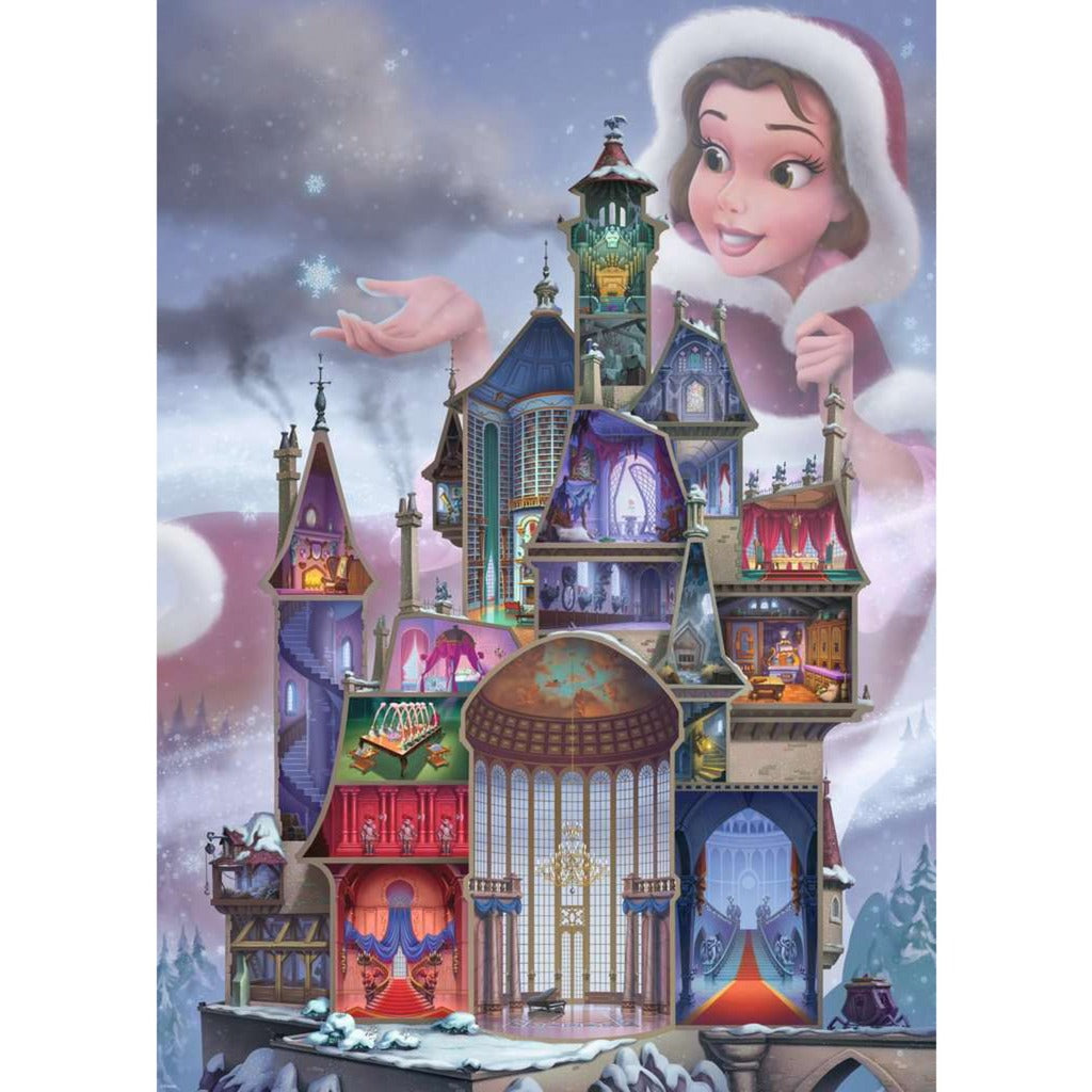 Ravensburger Puzzle Disney Castles: Belle (1000 Teile)