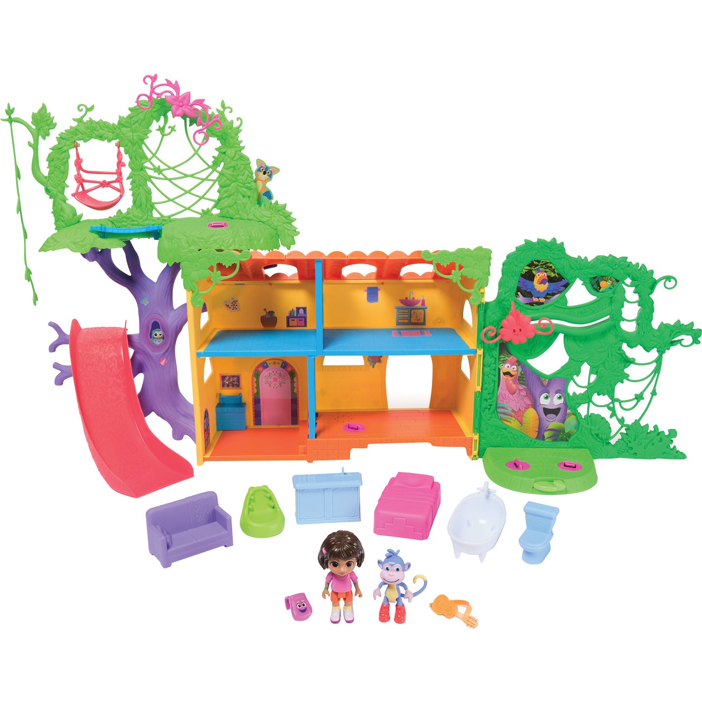 Dora - Regenwald Casita Spielset, Spielgebäude