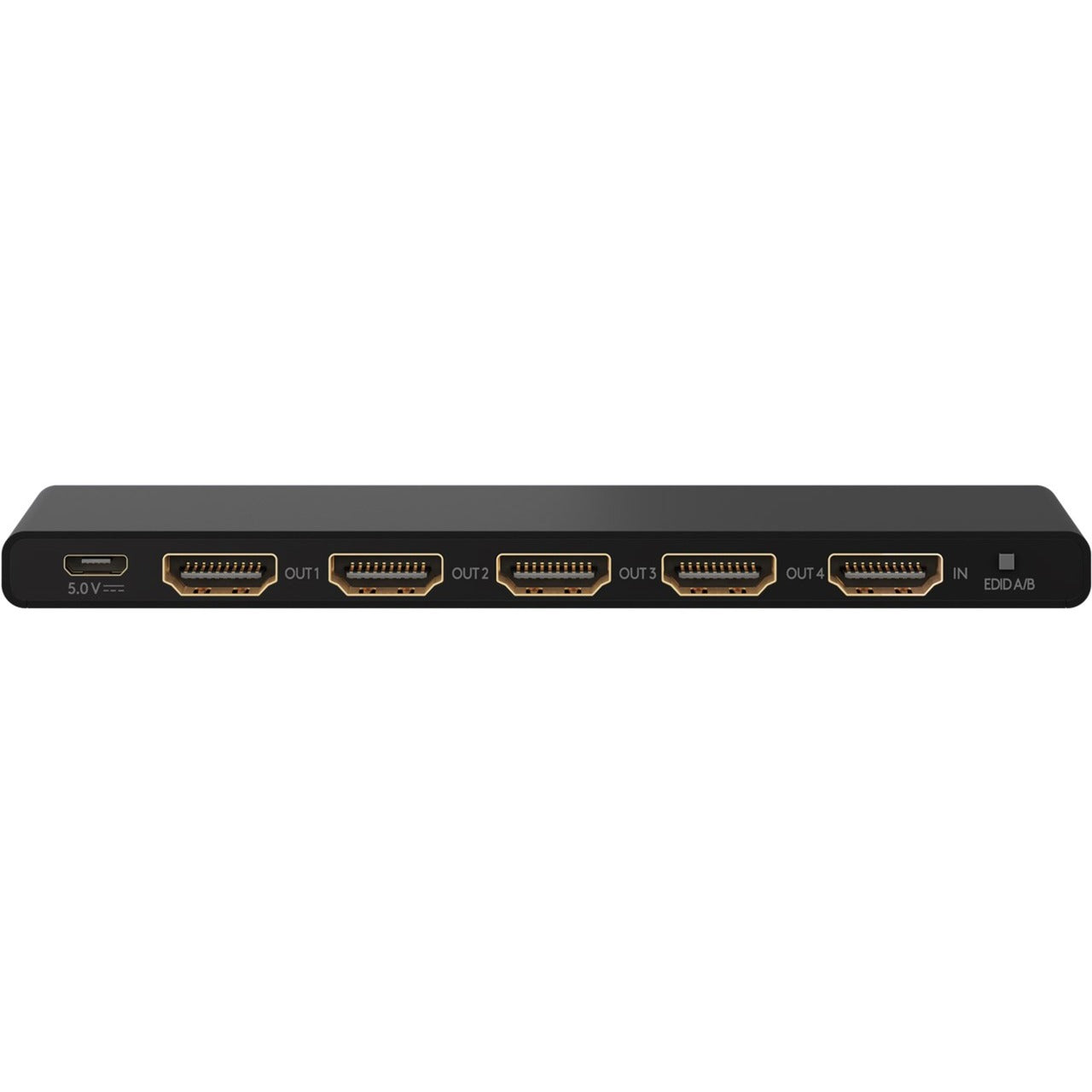 Goobay HDMI Splitter 1 auf 4 (4K @ 60Hz) (schwarz)