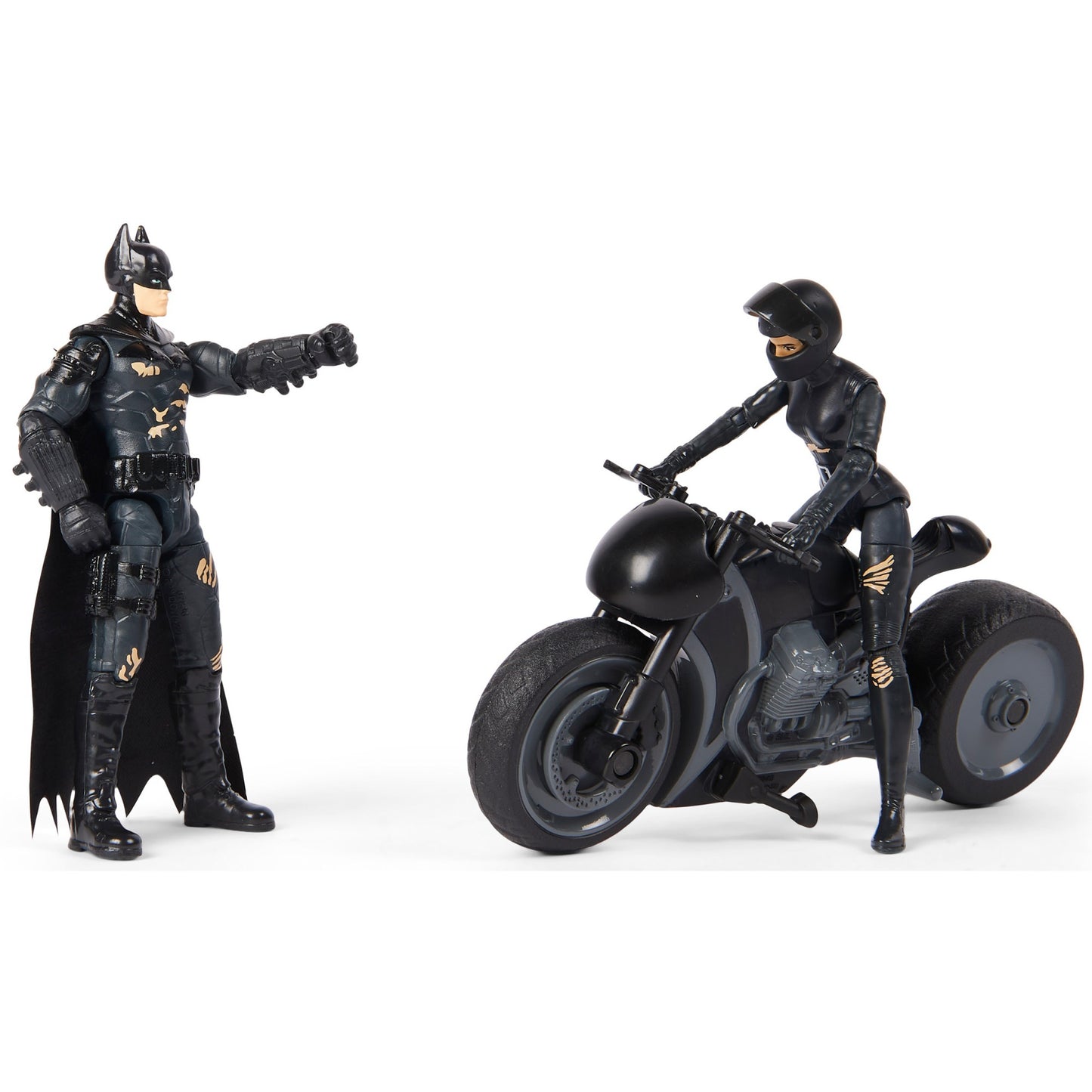 Spinmaster Batman Selina Kyle Chase (und Selina Kyle-Bike)