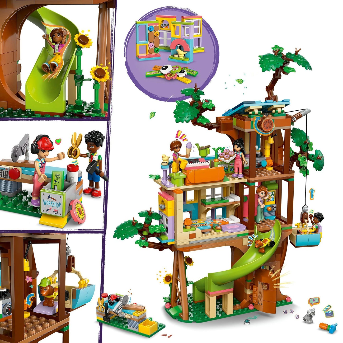 42652 Friends Baumhaus, Konstruktionsspielzeug