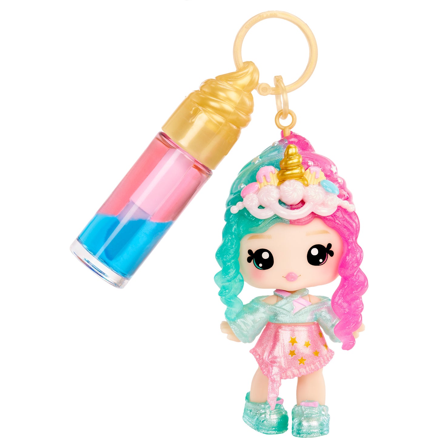 Yummiland Lip Gloss Doll: Mystery Color Change - Phoebe Frappe, Puppe