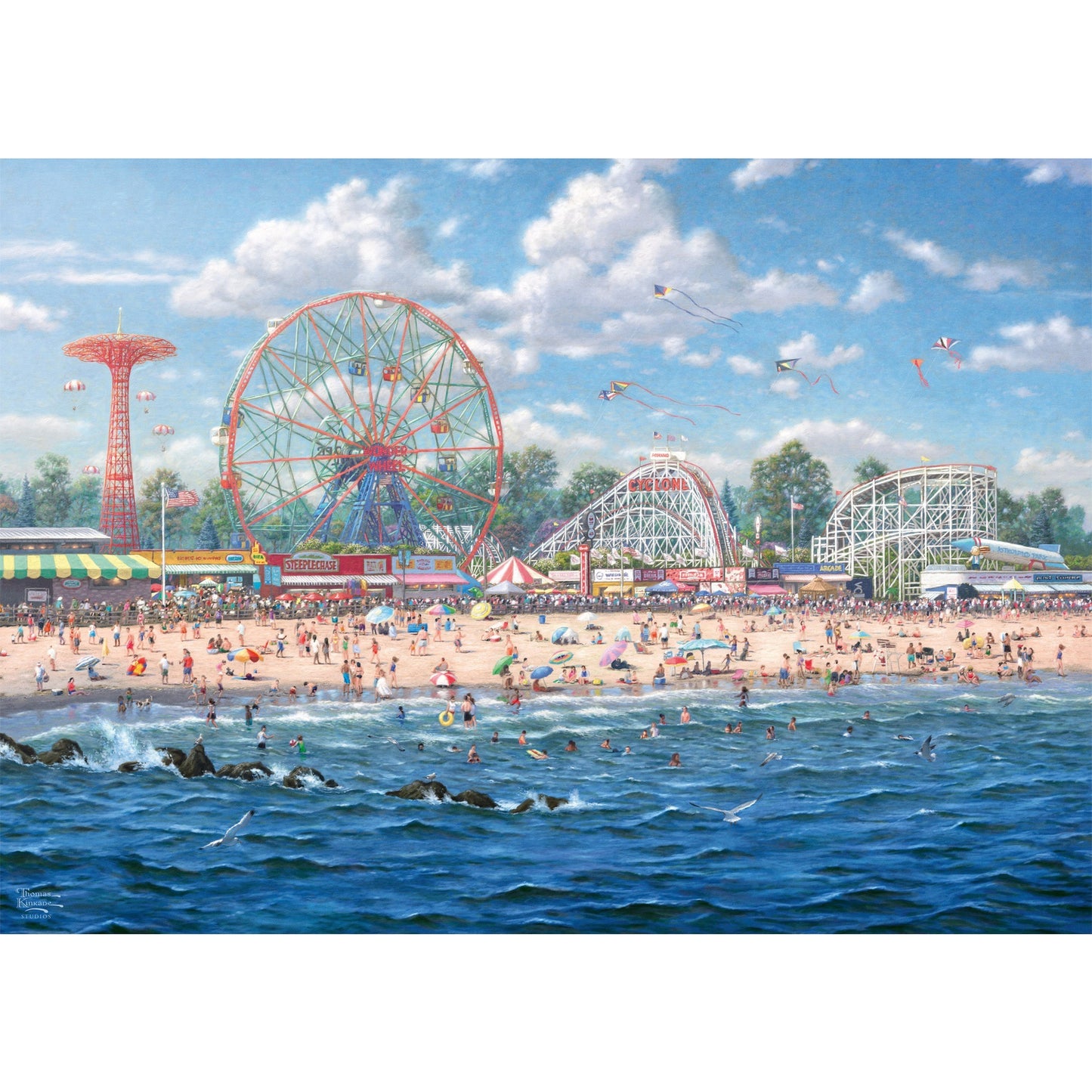 Schmidt Spiele Thomas Kinkade Studios: Puzzle Coney Island