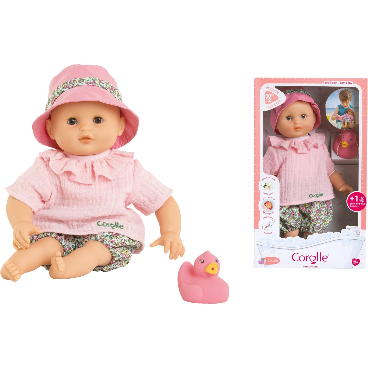 Mon Premier Poupon Badebaby Coralie, Puppe