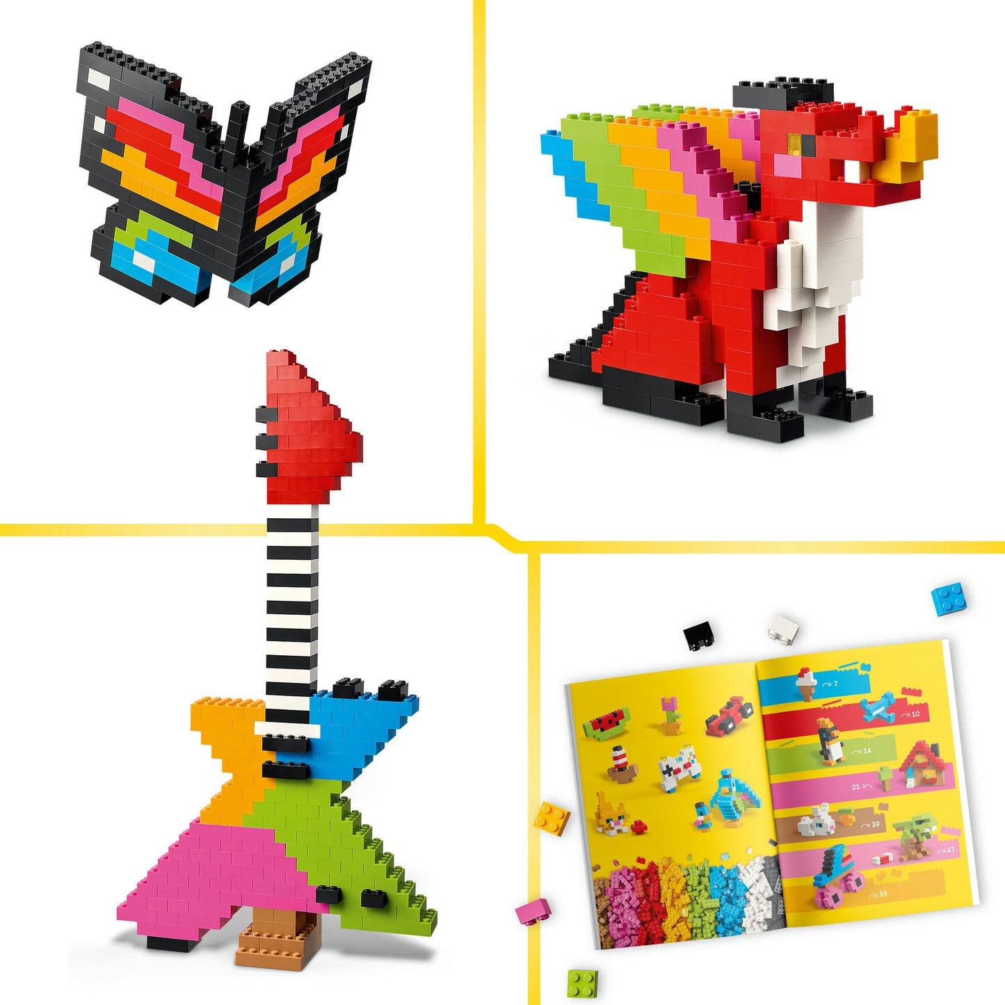 11045 Classic Kreative Bunte Steine, Konstruktionsspielzeug