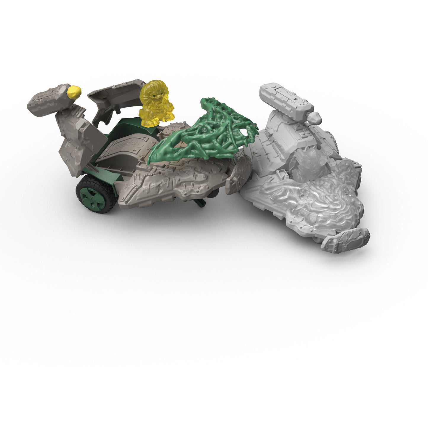 Eldrador Creatures Dschungel Düsenjet Fahrzeug mit Mini Cretaure, Spielfigur
